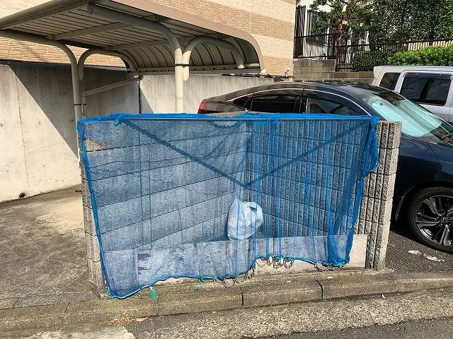 ゴミ置き場です。