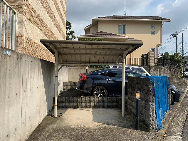 駐輪場です。