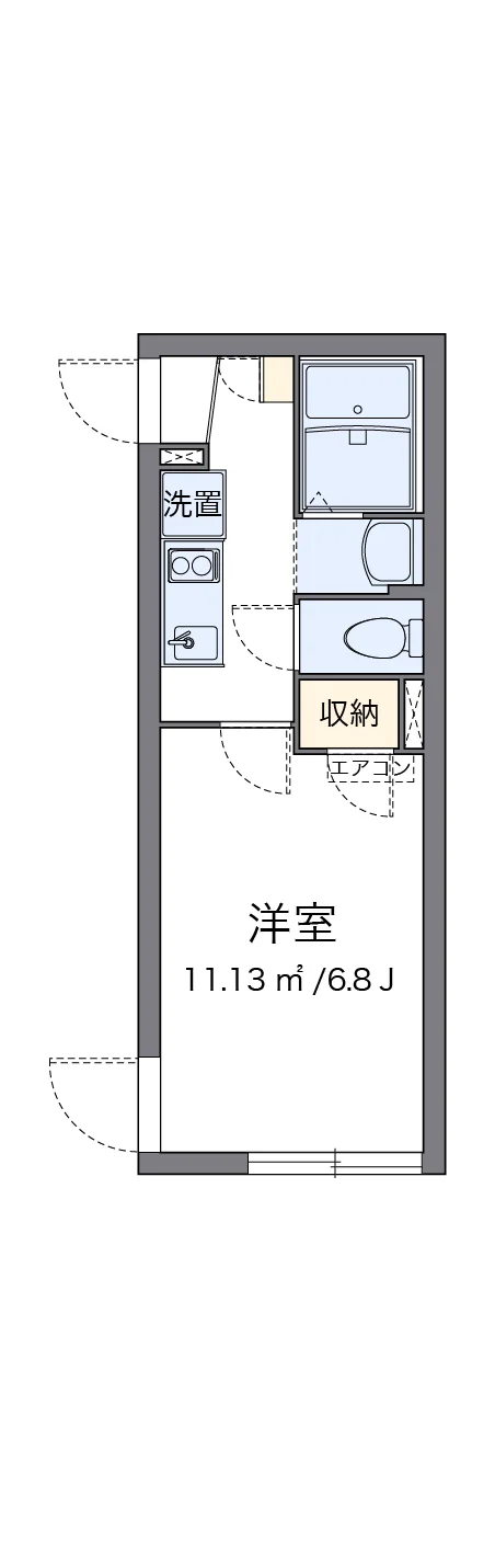 代表的な間取のため実際の間取とは異なる場合があります