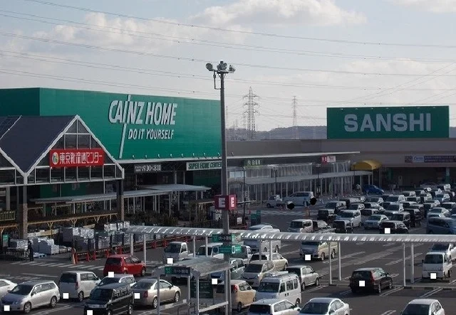 サンシパークまで1900m