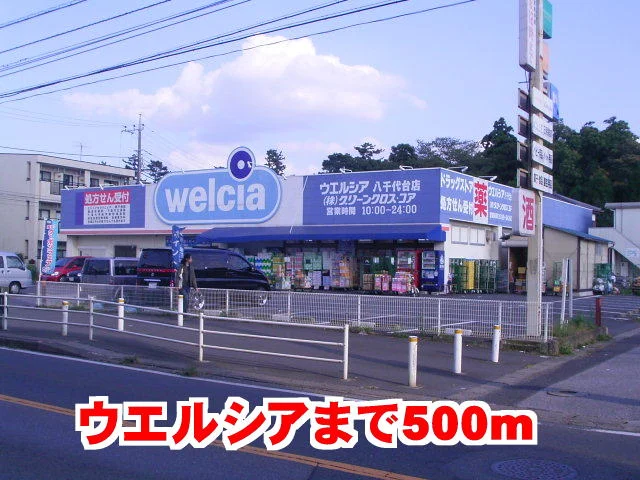 ウエルシアまで500m