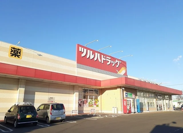 ツルハドラッグまで700m