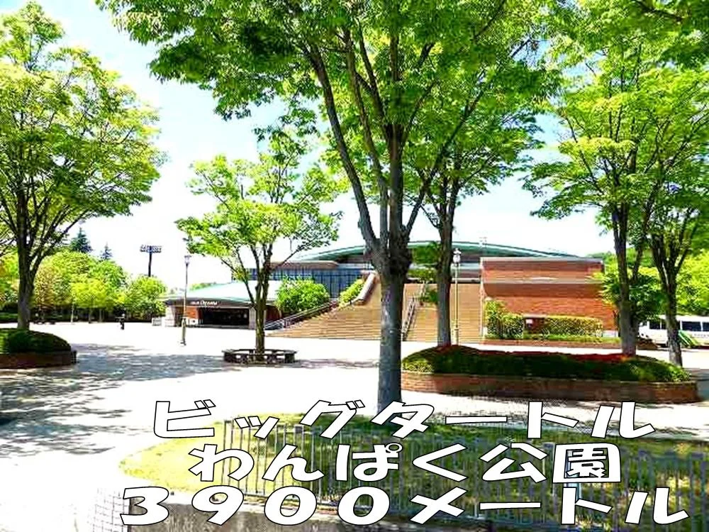 ビックタートルわんぱく公園まで3900m