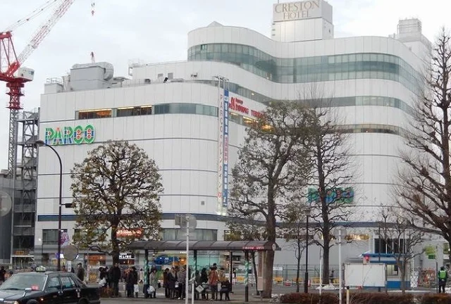 パルコまで1600m