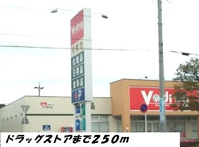 Ｖドラッグまで250m