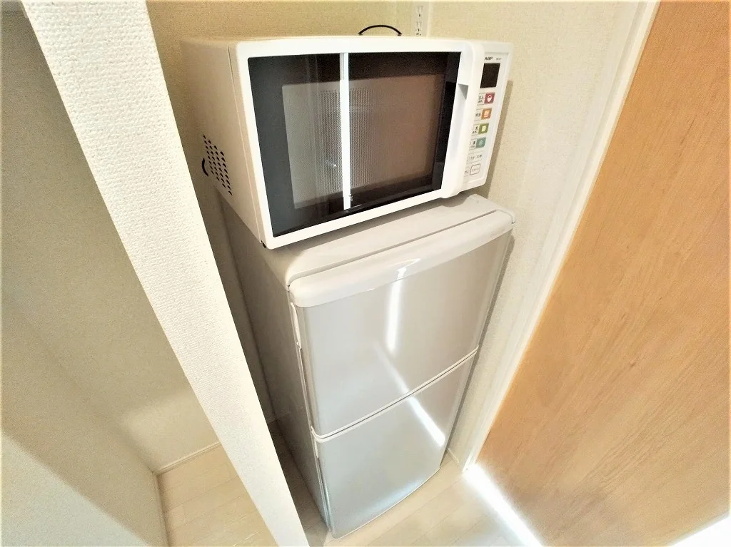 レンジと冷蔵庫