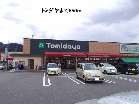 トミダヤ三田洞店まで650m