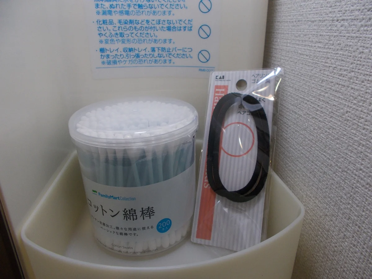 綿棒・ヘアゴム