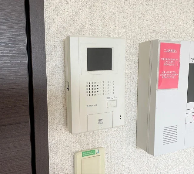 モニター付きインターホン