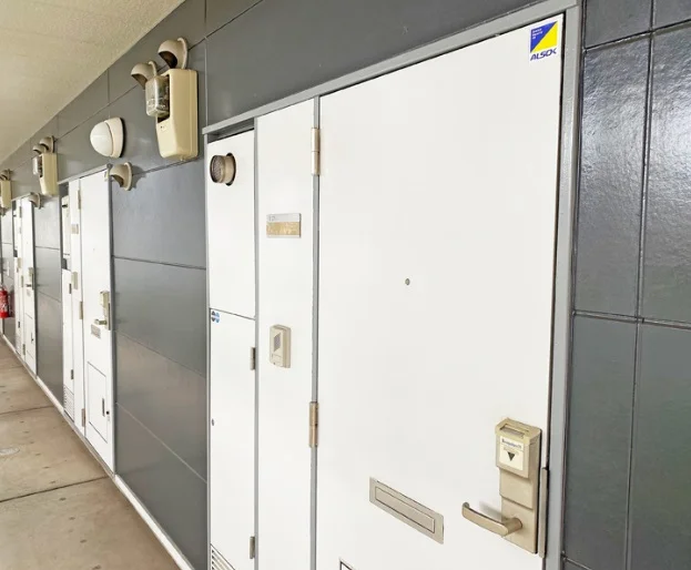 共用部分は業者が清掃します