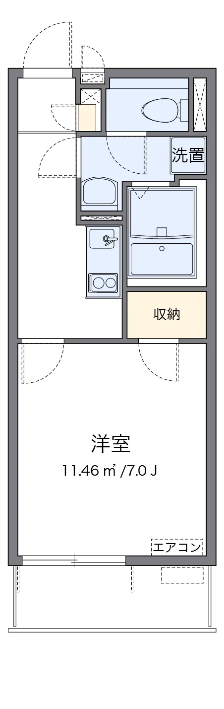 代表的な間取のため実際の間取とは異なる場合があります