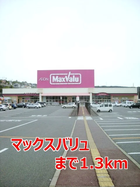 マックスバリュまで1300m