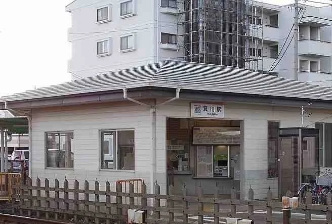 近鉄名古屋線箕田駅まで700m