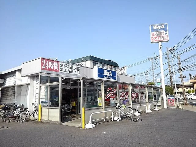 ビッグ・エー東越谷店まで600m