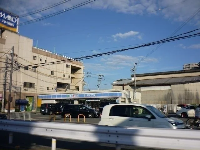 ローソン様まで650m