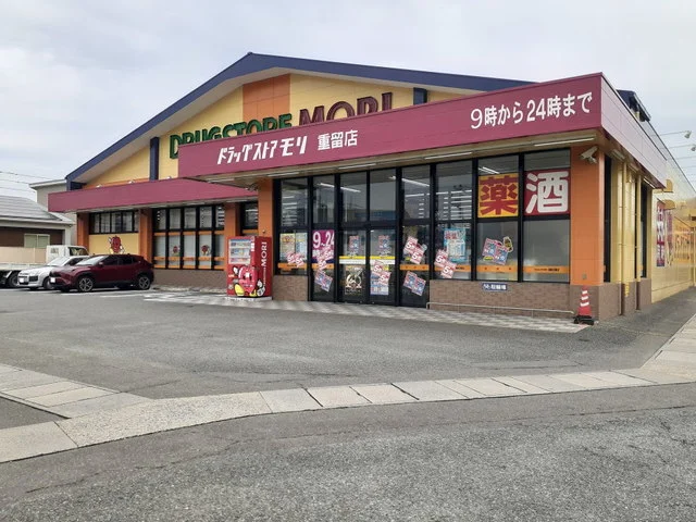 ドラッグストアモリ重留店まで1100m