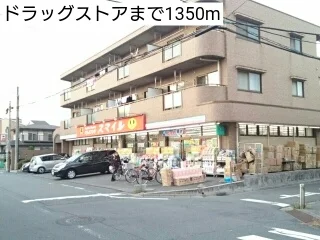 ドラッグストアまで1350m