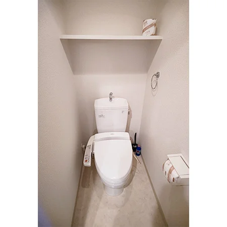 ウォシュレットつき