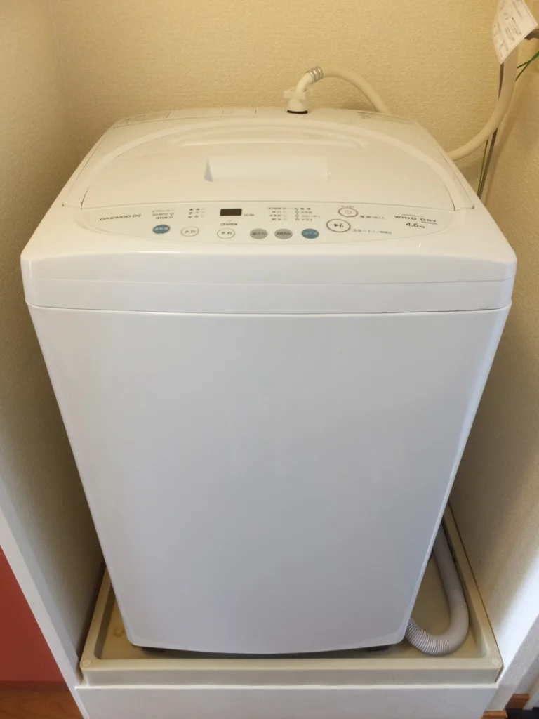 設置家電　洗濯機