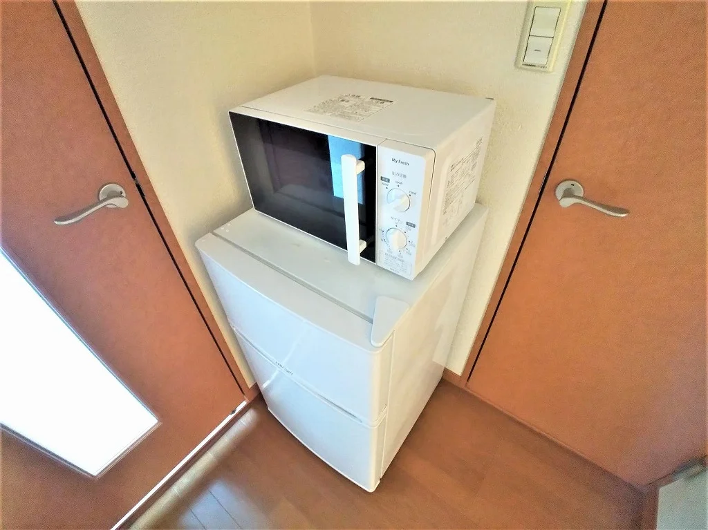 レンジと冷蔵庫