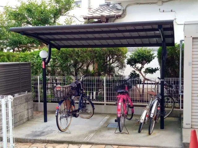 駐輪場置き場♪