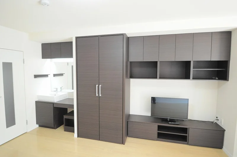 大規模収納でお部屋を広くお使い頂けます。