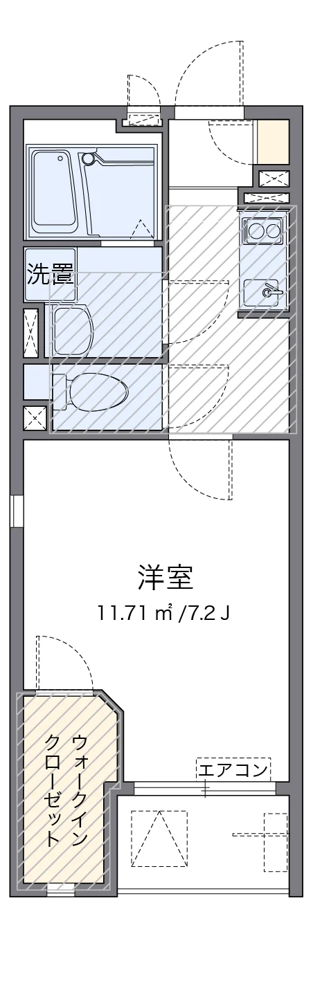 代表的な間取のため実際の間取とは異なる場合があります