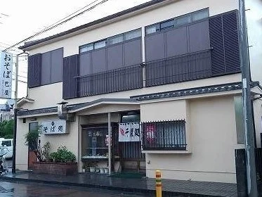 おそば巴屋まで900m