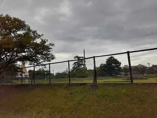 新発田市西公園まで800m