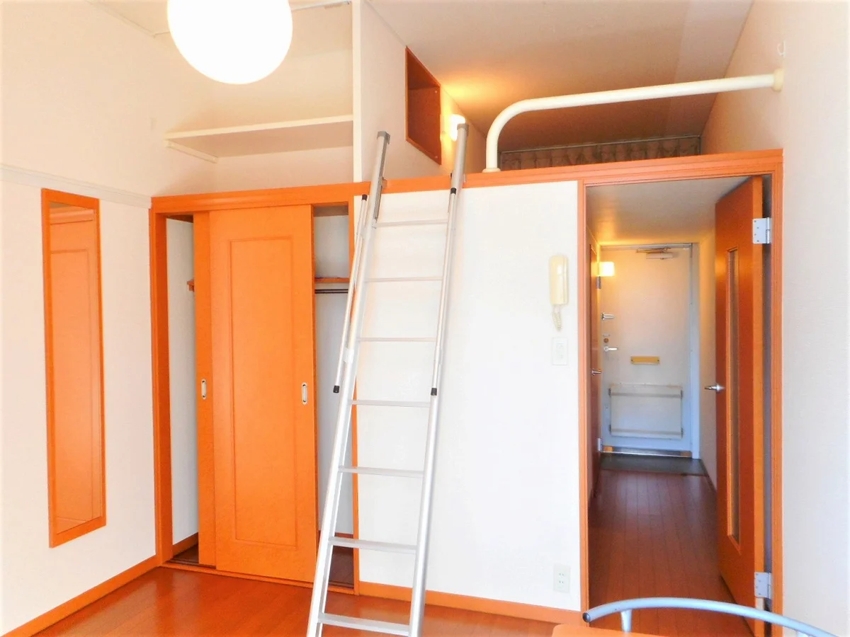 ロフト付きのお部屋です