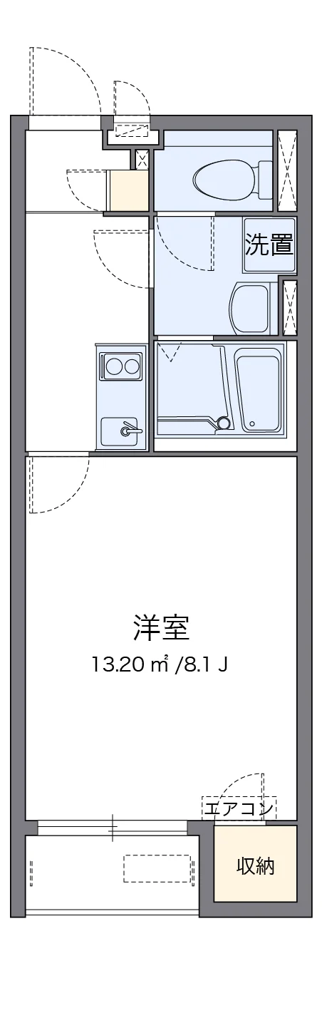 代表的な間取のため実際の間取とは異なる場合があります