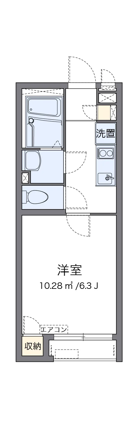代表的な間取のため実際の間取とは異なる場合があります