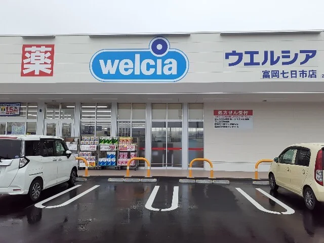 ウエルシア富岡七日市店まで500m