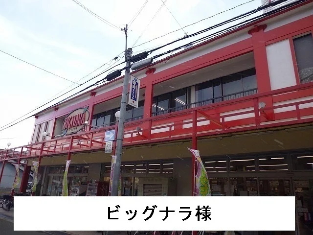ビッグ・ナラまで100m