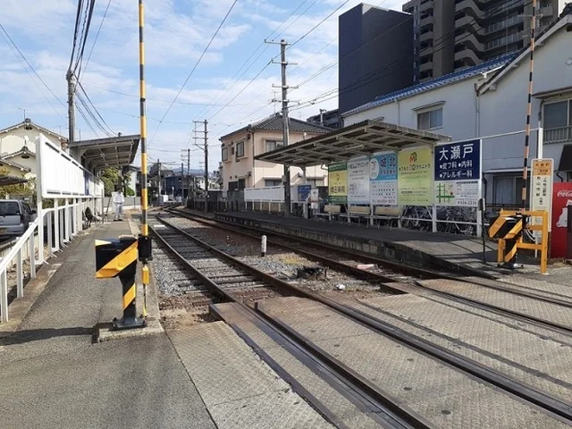 伊予鉄木屋町駅様まで700m