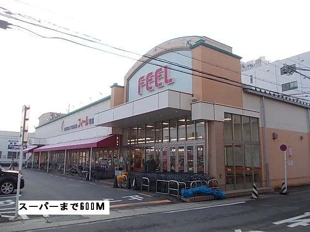 フィールまで600m