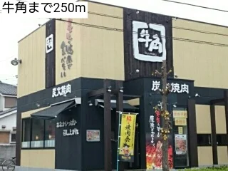 牛角まで250m