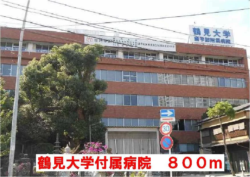 鶴見大学付属病院まで800m