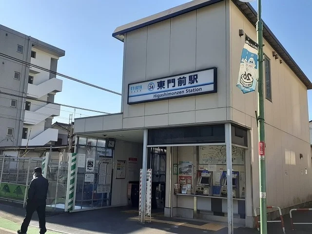 東門前駅まで200m