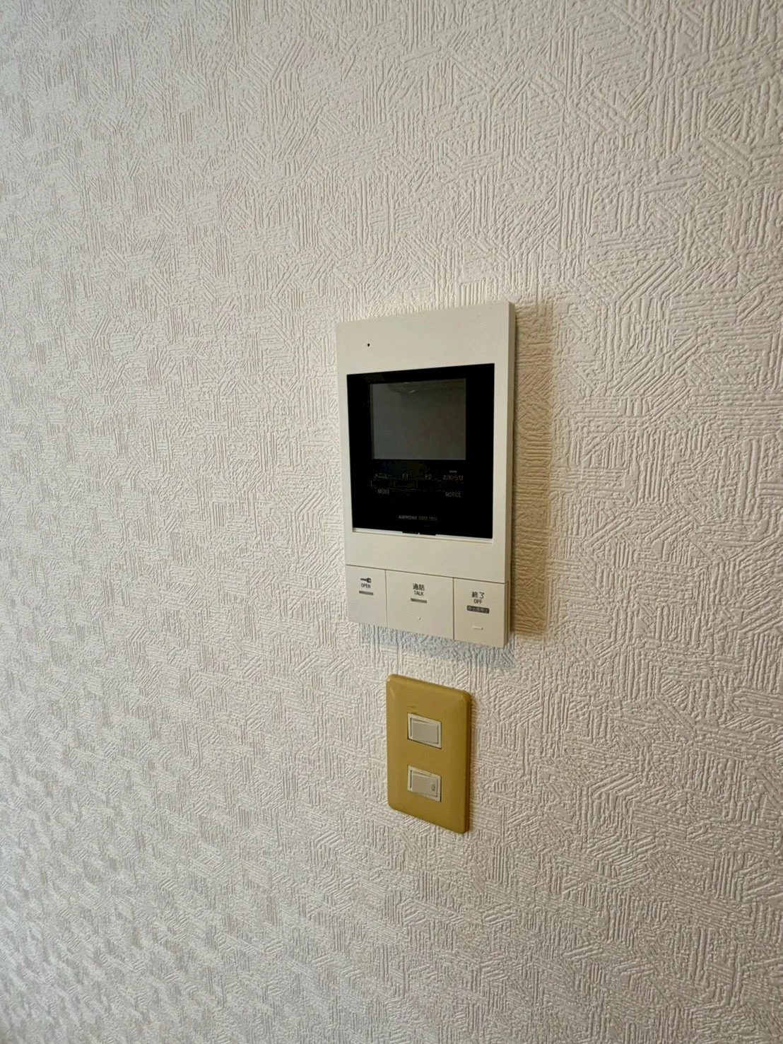 モニターフォン付き