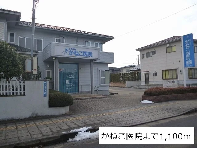 かねこ医院まで1100m