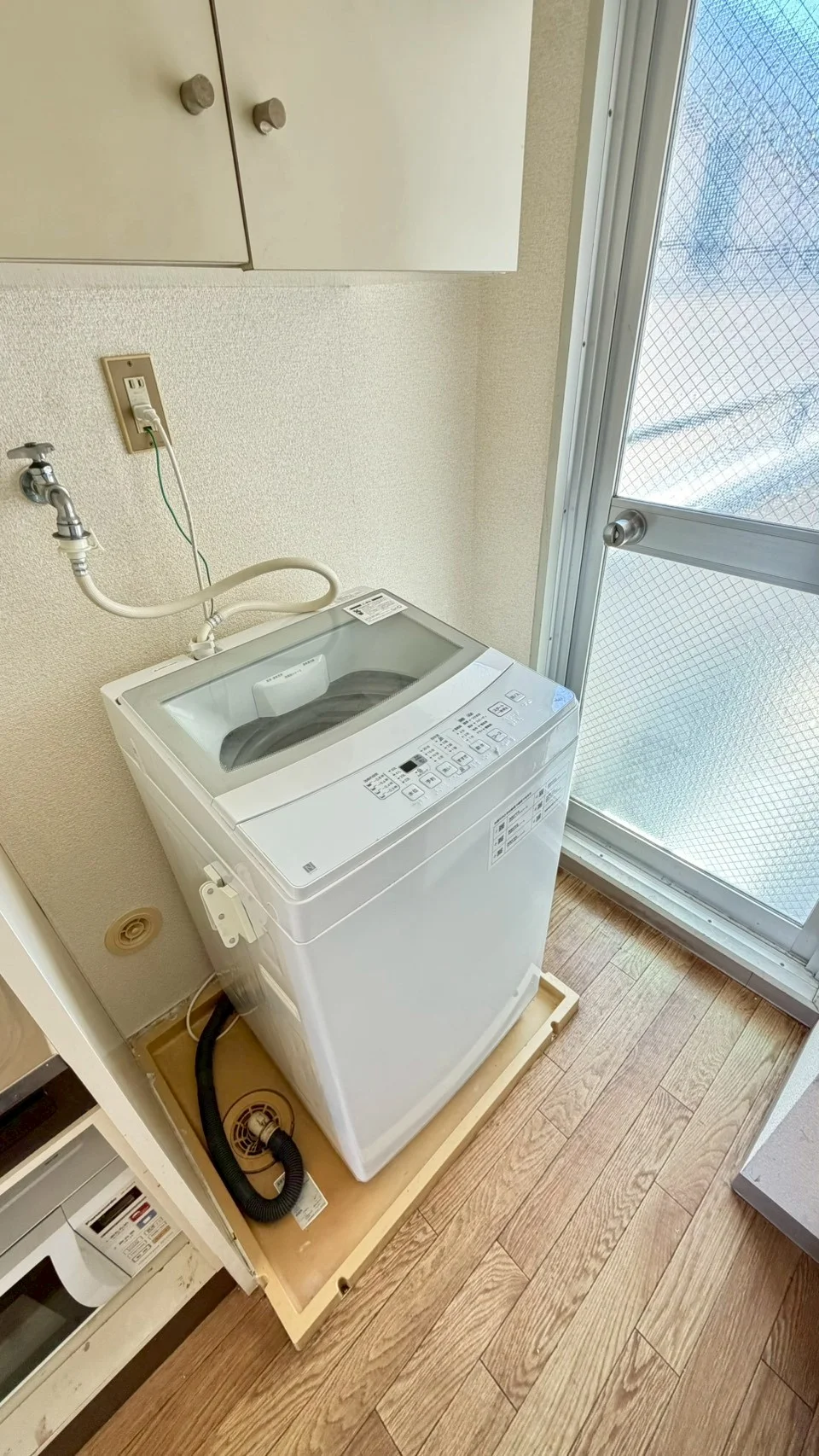 ３０５号室　洗濯機設置済み