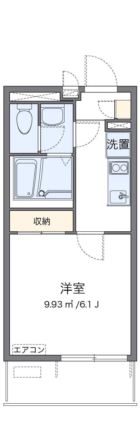 代表的な間取のため実際の間取とは異なる場合があります