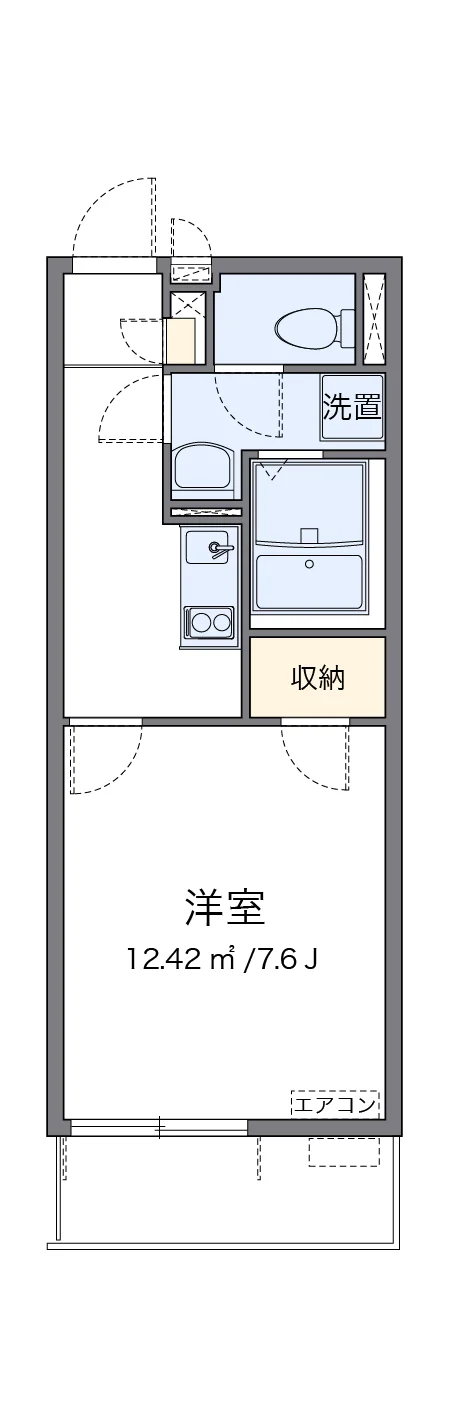 代表的な間取のため実際の間取とは異なる場合があります