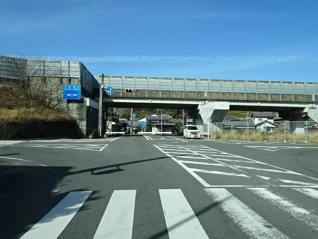 バイパス向谷　ＩＣまで1200m