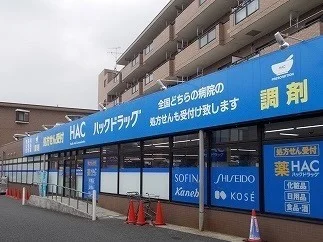 ハックドラッグまで600m