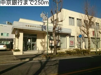 中京銀行まで250m
