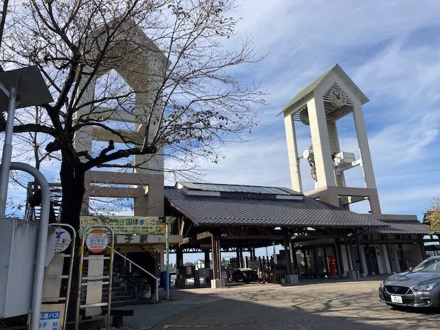 真岡鐵道　益子駅まで450m