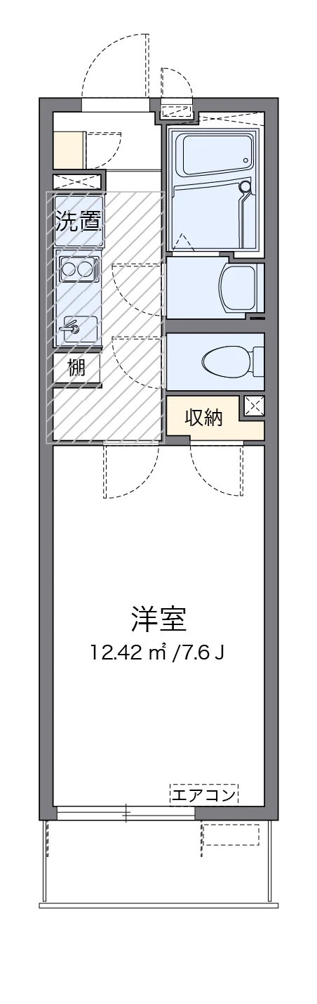 代表的な間取のため実際の間取とは異なる場合があります