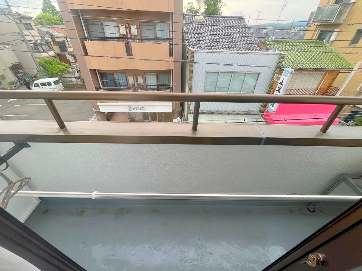 ベランダです！洗濯物を干すことも出来ます☀